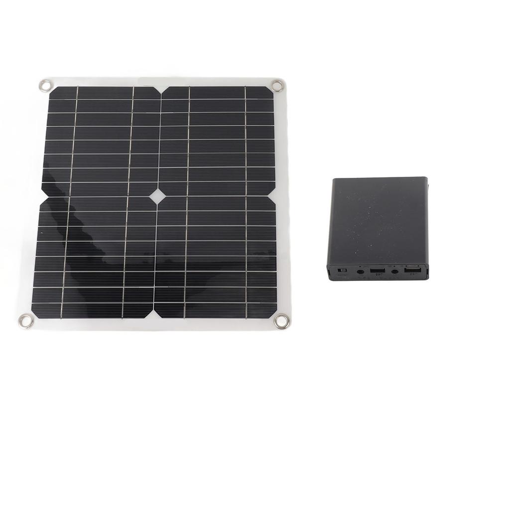 Solar Water Pump Kit 50W Solar Panel 22W Water Fountain Pump with Battery Box Timing Controller