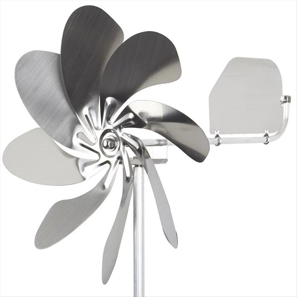Waterproof Metal Wind Spinner for Yard Removable Wind Sculptures Rotating Garden Pinwheels Outdoor
