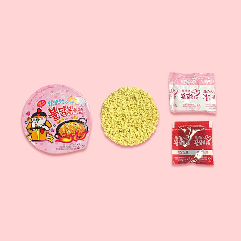 Samyang Carbo Hot Chicken Flavor Ramen In Small Cup 80g (2 Different Quantities)