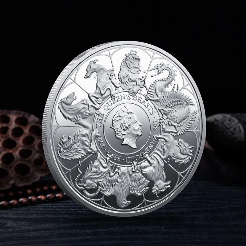 Памятные монеты Великобритании Монеты королевы Елизаветы II Монета королевы Елизаветы II