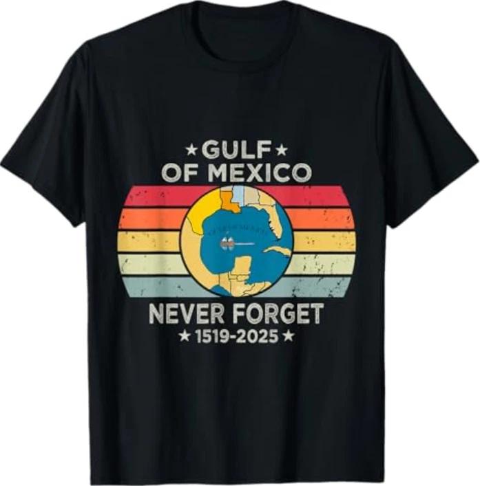 Gulf of USA America Funny Gulf of Mexico July 4th T-Shirt