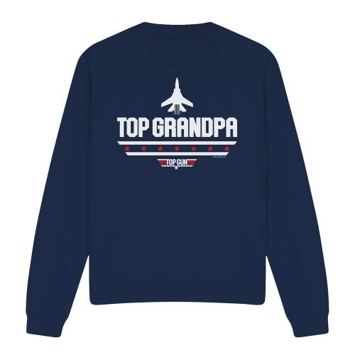 Top Gun Unisex Adult Top Grandpa Fathers Day Sweatshirt