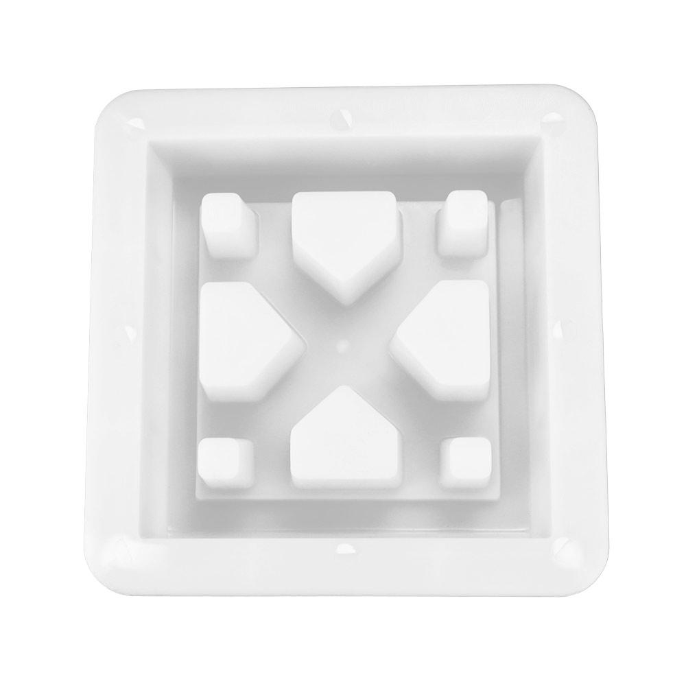 20*20*6cm Hollow Brick Mold Plastic Window Flower Fence Making Mold Cement Antique Window