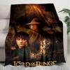 1PC The Lord of the Rings blanket, all-season lightweight home office outdoor nap multifunctional blanket, Christmas gifts