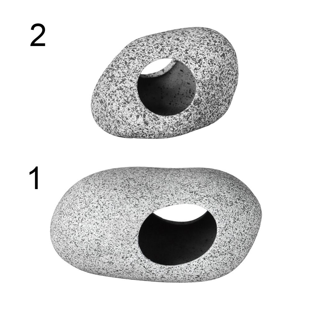 Breeding Betta Shrimp Cichlid Fish Tank Hiding Cave Stones Aquarium Cave Decorations Hidden Cavern