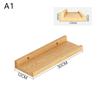 Wooden Shelves Wall Floating Shelves Useful Floating Shelf Display Rack Home Closet Organizer Decor Living Room Storage Shelf