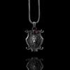 Red Lion Pendant Gemstone Pendants 925 Sterling Silver Fine Jewelry Pendant For Men Accessory for Him Birthday Gift for Boyfriend