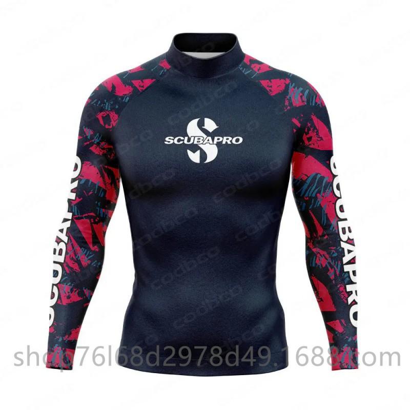 SCUBA Серфинг Одежда Для улицы Защита от солнца Снорклинг Купальные костюмы Сплит-топ с длинным рукавом Быстросохнущий Гидрокостюм Поддержка
