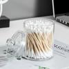 Transparent Cotton Swab Storage Box Acrylic Storage Box Makeup Organizer Cotton Swab Cosmetic Box Bathroom Bedroom Storage