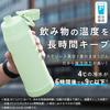 Бутылка для воды Zojirushi 0,75 л [Быстрое утоление жажды] Можно мыть в посудомоечной машине Бесшовная крышка Всего 3 детали для мытья Ручка Термоизолированная Холодная бутылка Угольно-черная SD-KA75-B