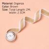 2M New Party Supplies Home Decor Lace Trim Edge Rustic Wedding Natural Hessian Burlap Ribbon
