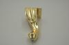 Ludwik furniture leg, gold, height 14.5 cm