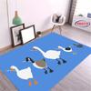 Новое поступление ! Юмор Ковер с уткой для дома, гостиной, детской спальни, коврик для дивана, придверный коврик, кухонный пол, противоскользящий, декор, коврик, приятный подарок