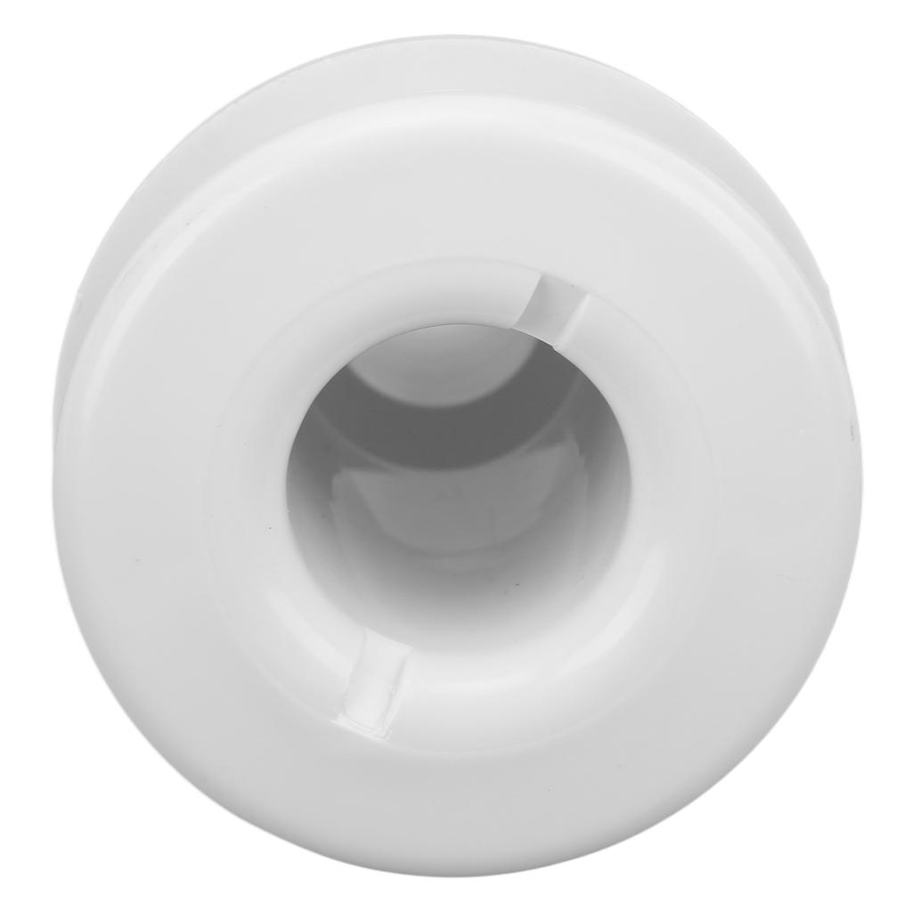 1in Thru Hull Fitting ABS Straight Resistant Hose Connection Accessory for Boats Marines