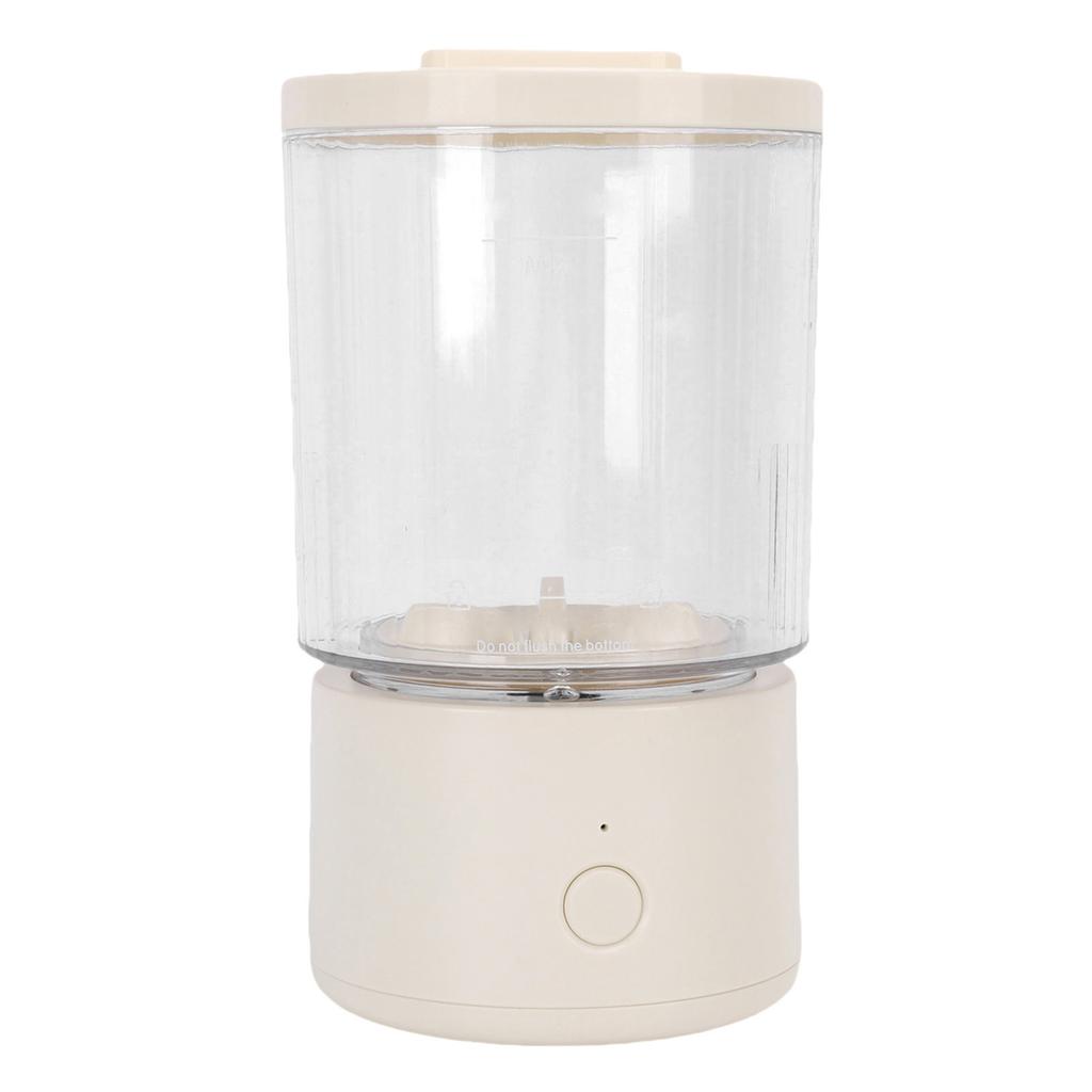 Портативная стиральная машина 1,6 л Перезаряжаемая беспроводная складная стиральная машина для нижнего белья для детской одежды Путешествия Квартира Автодом Белая