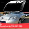 Для Toyota Avensis T250 2-го поколения 2003 2004 2005 2006 Крышка фары Замена стекла линзы автомобильной фары Передний плафон Автомобильная оболочка