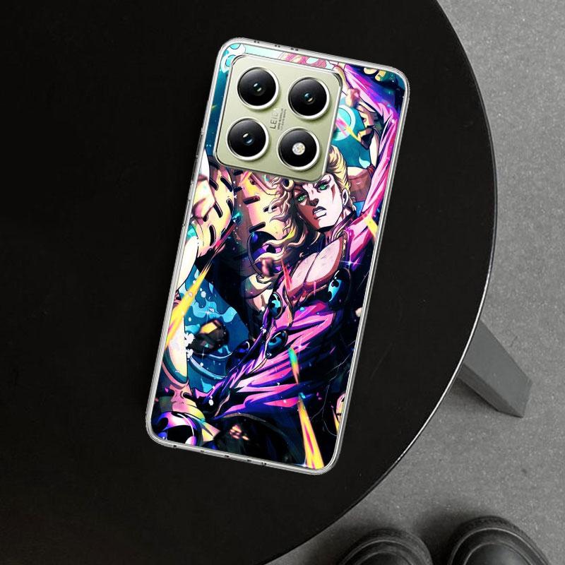 Чехол для телефона JoJo Adventure Giorno Giovanna для Xiaomi Redmi Note 15 14 13 12 11 Pro Plus 14S 12S 11S 11T 11E 10S 10 Кастоми