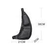 The First Layer of Cowhide Men's Bag Messenger Bag One-shoulder Diagonal Shoulder Bag Sports Diagonal Bag Chest Bag