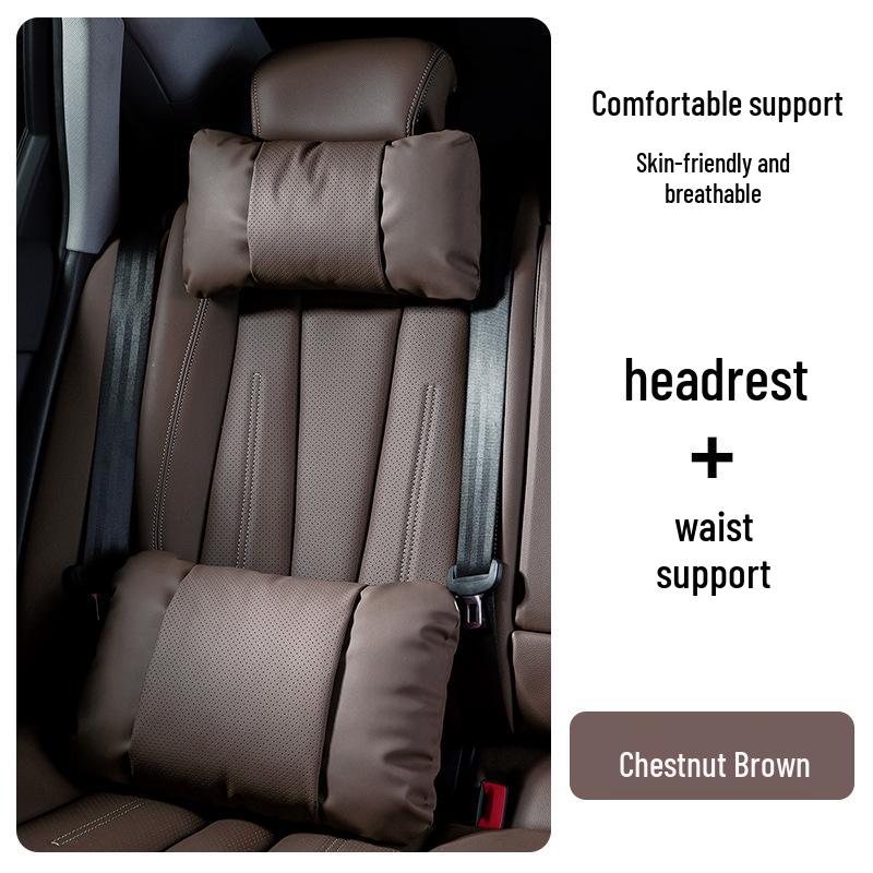 Совместимые кожаные поддержки для подголовников Denza D9, шеи N9, сидений Z9GT, спинок и поясницы N7