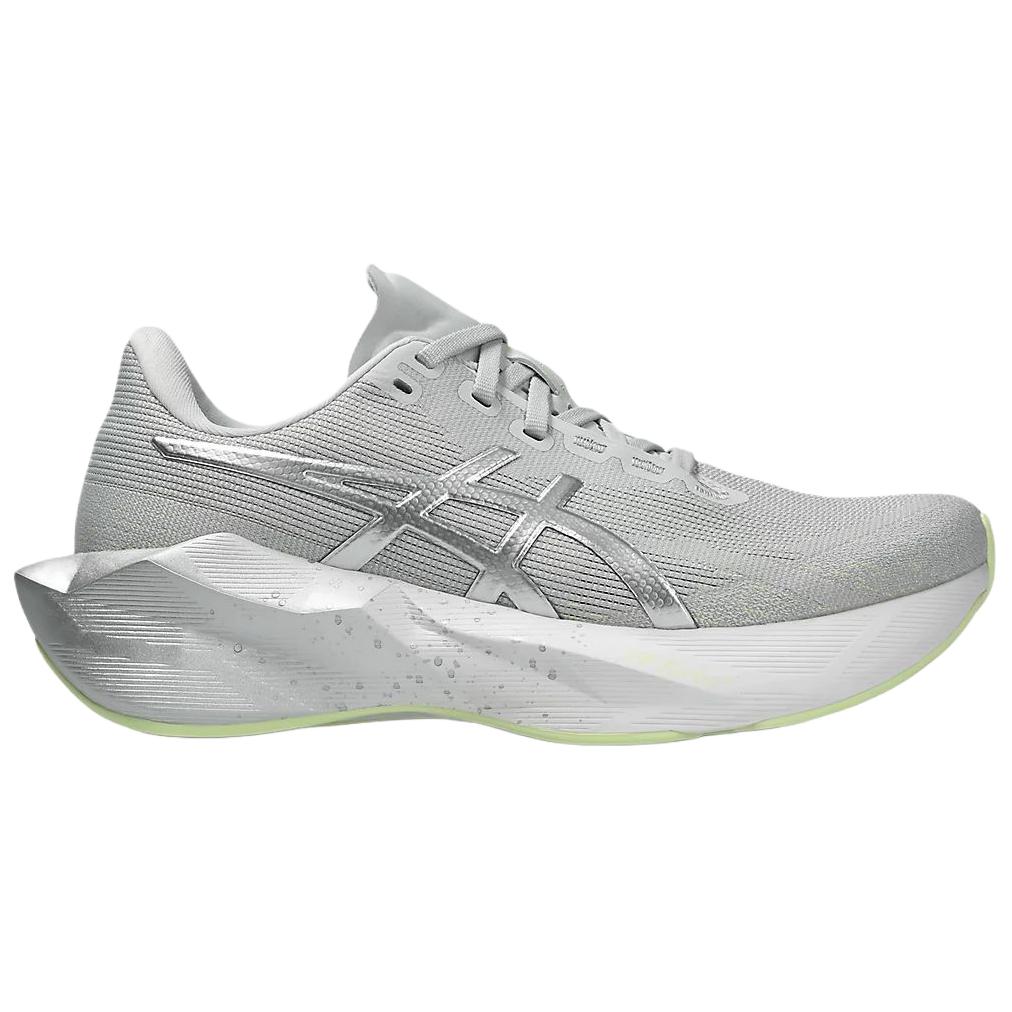 ASICS NOVABLAST 6 Running Shoes Women's Platinum/Neon Green
