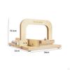 Wood Soap Cutter Slicer Tool Handmade Loaf Cheese Making