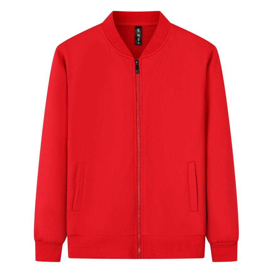 Autumn and Winter Fleece Stand Collar Long Sleeved Sweatshirt,Couple Tshirt, Casual and Comfortable, Solid Color, Versatile, Unisex, Thick and Warm