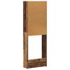 Toilet Cabinet EDE Reclaimed Wood 66 x 25.5 x 190 cm Particle Board