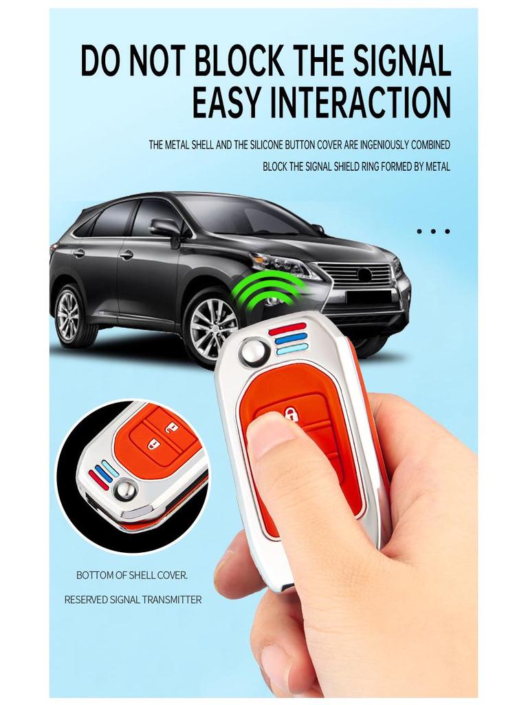 Чехол для ключа автомобиля Honda для CRV, Lingpai, Binzhi, XRV, Fit, Civic, Accord, Spirior