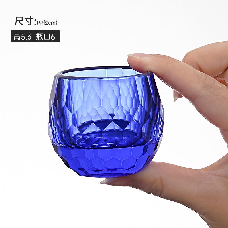 European Style Glass SGlass Star Diamond White Wine Glass Home Use Cup Glass Cup SGlass Bar Barware Supplies