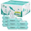 Hugmuu Baby Large 1080 Sheets Sheets X 18 Wet Wipes for Made with Pure Water Wipes, Soft, Thick, High-Moisture, Capacity, (60 Packs), Babies, 99%