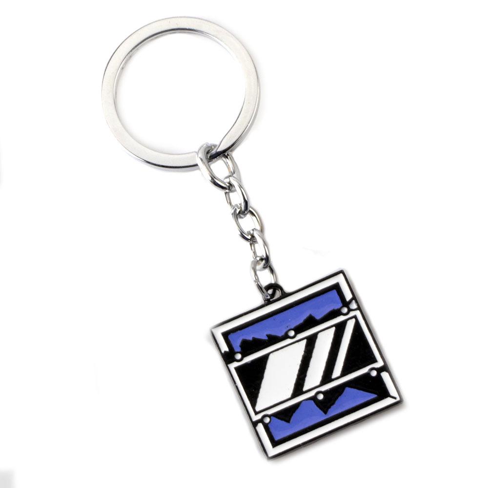 Alloy Keychain Pendant: R6 Anime Game Accessory