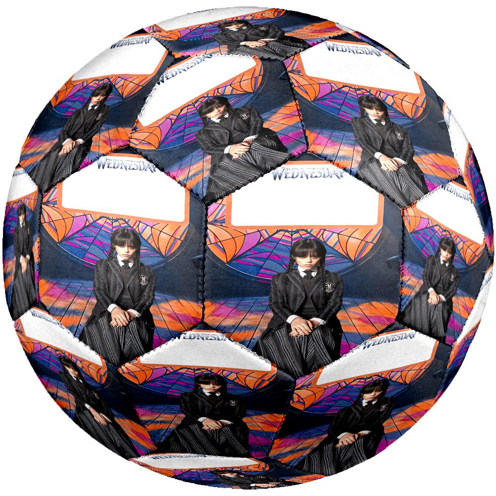 Wednesday Theme Size 5 Soccer Ball, Suitable for Both Indoor and Outdoor Matches, a Gift Suitable for Everyone.
