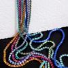 Colors Magic Volcano 5yd 10yd/roll Rhinestones Trim Cup Chain Strass Decorative Applique Crystal Trimmings For Needlework