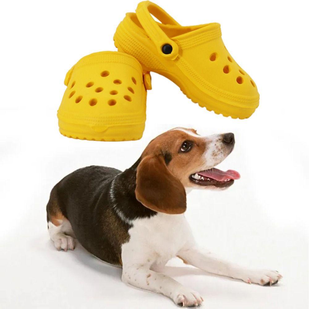 Breathable Cat Hole Slippers Thickened Pet Sandals Creative Dog Paw Protectors  Photo Props