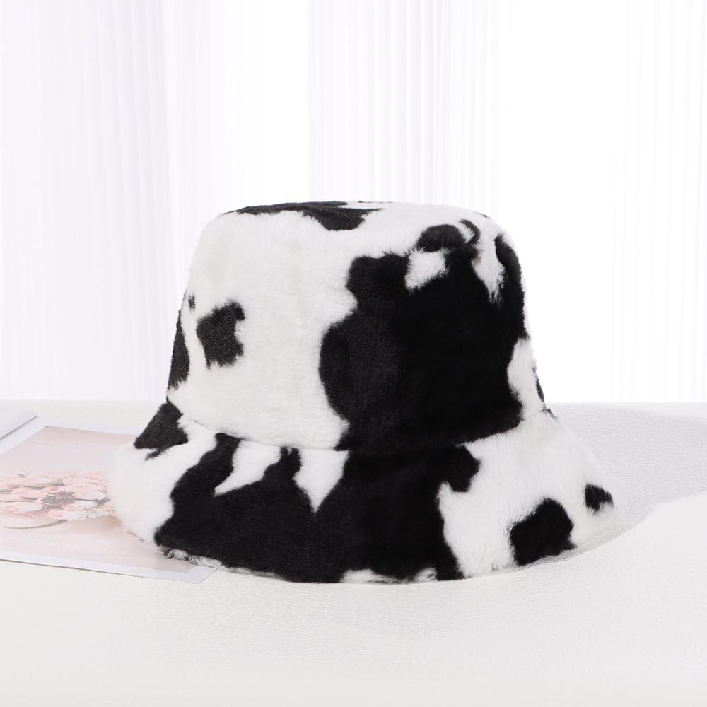 Зимняя повседневная мягкая панама из искусственного меха, шляпа-ведро, кепка рыбака, кепка от солнца