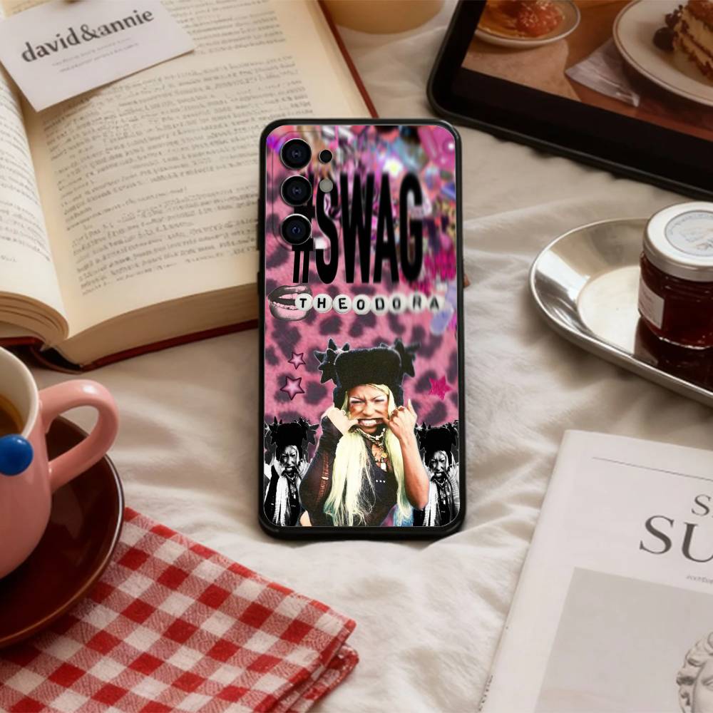 Artist of Boss Lady T-Theodora Phone Case For Samsung S 25,24,23,22,30,21,10,9,Ultra,Plus,Lite,FE,4,5 G Soft Black Case