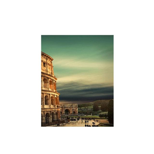 Знаменитый тур по городу Красная площадь Колизей Пейзаж Картина на холсте Настенные картины Постеры и принты для гостиной Домашний декор Без рамки