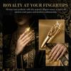 5/10pcs Zinc Zinc Alloy Nail Accessories Adjustable Styling Armor Set Fashion Nail Rings  Themed Parties