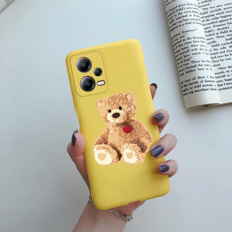 Чехол Poco X5 для Xiaomi Poco X5 Pro Мягкий Силиконовый Чехол Милые Мультяшные Чехлы для Телефона Для Xiomi Poco X5 Coque PocoX5 X 5 X5Pro Funda