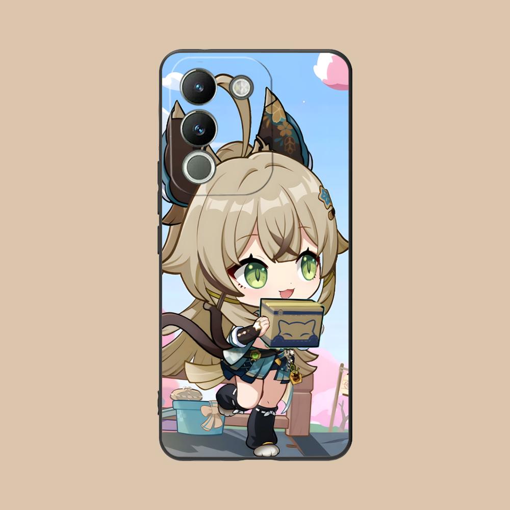 Игровой чехол GI Kirara для мобильного телефона VIVO Y77 76 75 74 73 72 58 56 55 51 50 38 36 Y19 Y18 Y03 Y01 5G с цветной печатью