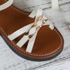 2024 New Summer Sandals Travel Women Shoes New Sandal Sole Durable Sandal Ladies Outdoor Beach Slippers Platform Sandals