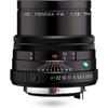 Pentax HD Limited Черный телеобъектив среднего размера с одним фокусом 27880 PENTAX-FA 77 мм F1.8