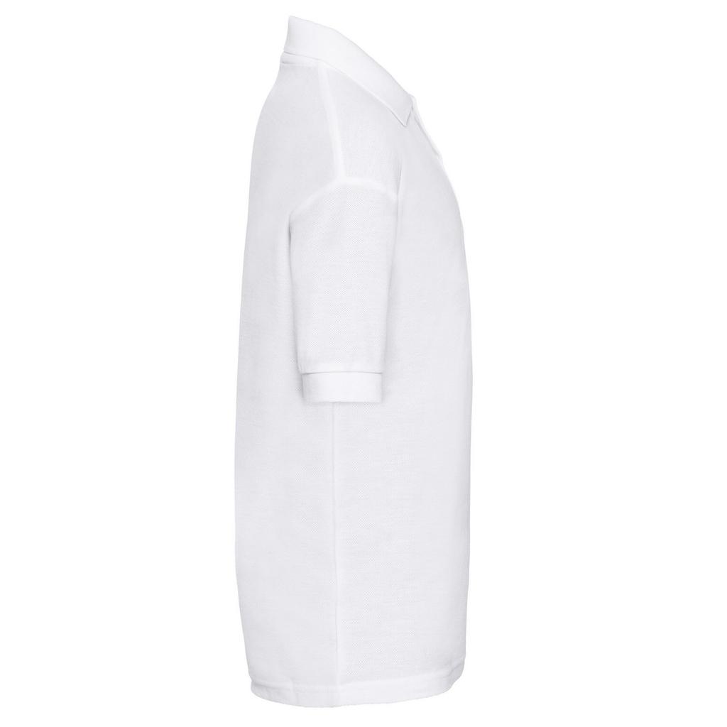 Russell Детская/детская классическая рубашка-поло из поликоттона