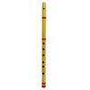 Brown Traditonal Flute Bamboo Musical Instrument Collectable Wooden Bansuri