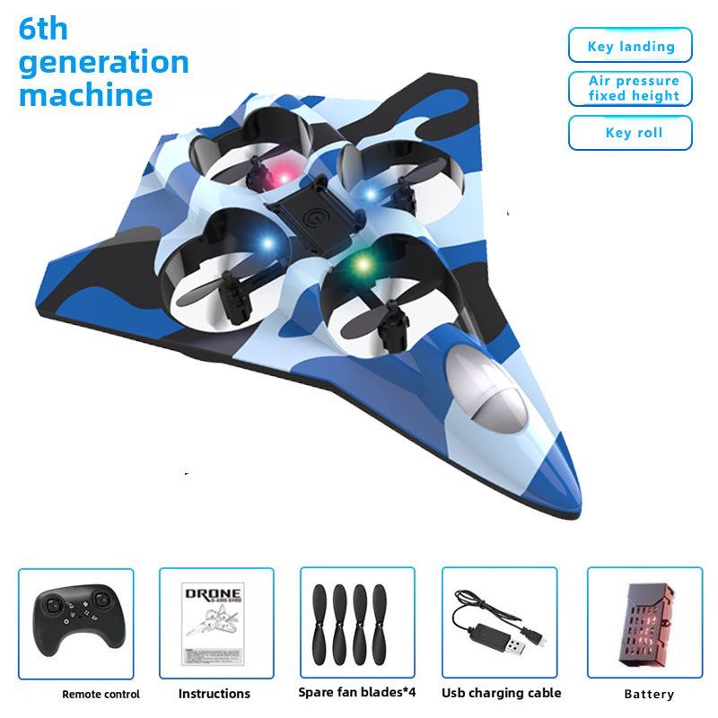 Indoor Gesture-Control Hovering Drone - Rechargeable, Durable, Remote-Control Toy Helicopter