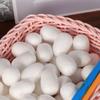 50 шт. Сплошная белая пенопластовая яйца 3 см Пасхальный поделки DIY Раскрашивание Украшение для Фестивальной Вечеринки Пенопластовые яйца Поделки для раскрашивания