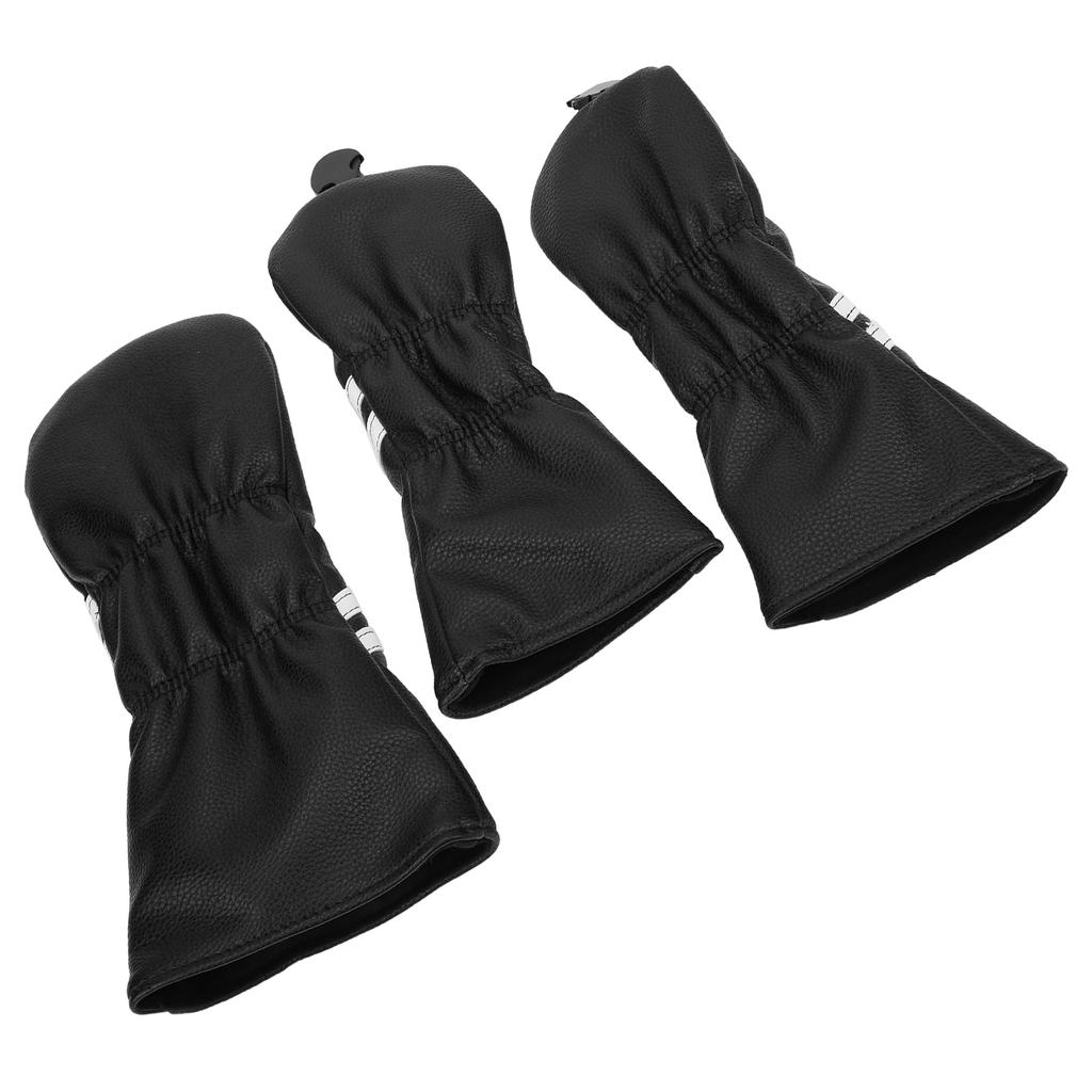 Чехол для кия из дерева для гольфа, набор полосок, чехлы для кия, чехлы для кия для гольфа, для водителя, черный