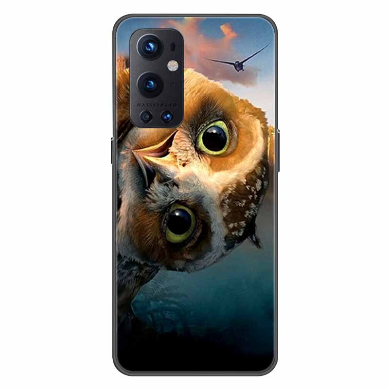 For OnePlus 9 Pro Case Shockproof Soft silicone TPU Back Cover For One Plus 9 Pro Phone Cases for OnePlus 9RT 5G 9R Cute Case