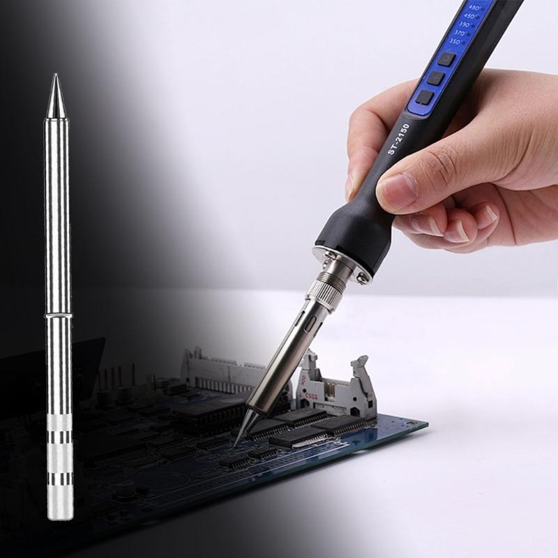 Набор паяльных жал прецизионной конструкции для ремонта схем Конструкция с добавлением меди Различные формы жал Паяльная станция