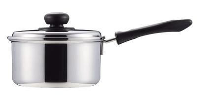 Кастрюля Pearl Metal One Hand 16 см с крышкой для кастрюли IH совместимая Comfort Сделано в Японии HB-1129